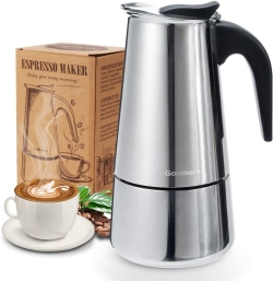 Godmorn Kaffeekocher aus Edelstahl (300 ml) für 16,09 Euro statt 22,99 Euro