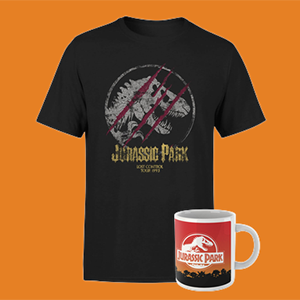Verschiedene Jurassic Park Bundles (T-Shirt + Tasse) für nur je 11,48 Euro