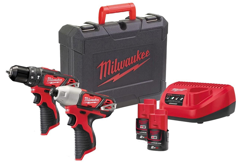 Milwaukee M12BPP2B-202C Bohrmaschinenset für nur 158,90 Euro (statt 251,-)