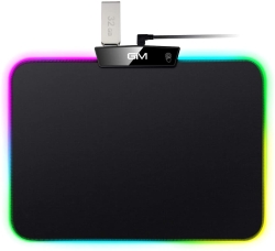 Icetek RGB Gaming Mauspad mit zusätzlichem USB Port für 6,99 Euro