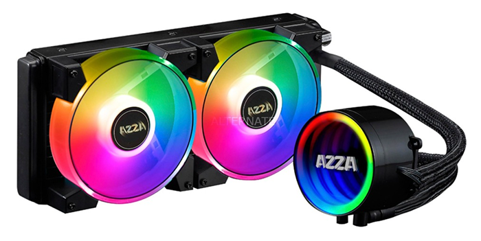 AZZA Blizzard Cooler 240mm Wasserkühlung für nur 73,69 Euro (statt 88,- Euro)