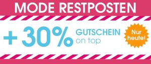 20% Rabatt auf die Kategorie Mode im Babymarkt Onlineshop