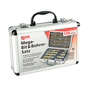 135-teiliges MK Handel Mega-Bit-und Bohrerset für nur 19,99 Euro