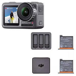 DJI Osmo Action Kamera mit 3 Akkus und Lade-Kit ab nur 261,97 Euro (statt 326,- Euro)