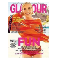 Jahresabo der Zeitschrift GLAMOUR für nur 26,90 Euro und dazu Prämien im Wert von bis zu 30,- Euro