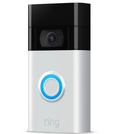 Ring Video-Türklingel 2. Generation mit Gegensprechanlage und 1080P Kamera für 85,90 Euro