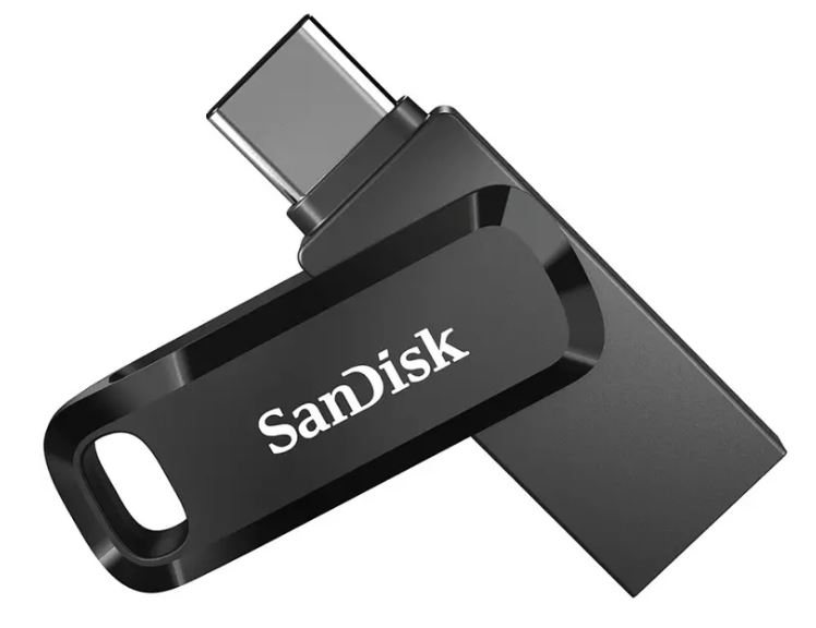 SANDISK Ultra 128 GB Dual Drive Go USB Stick mit USB C Anschluss für nur 16,57 Euro inkl. Versand