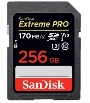 Sandisk Extreme Pro SDXC Speicherkarte (256 GB, 170 MB/s) für nur 63,35 Euro inkl. Versand