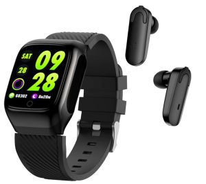 Docooler 2 in 1 Smartwatch mit Kopfhörer (kabellos) für nur 35,99 Euro inkl. Versand
