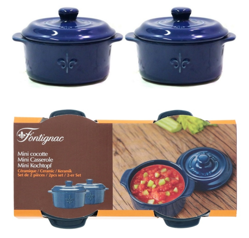 2x2er Fontignac Mini-Kasserollen-Set, (2×2 Stück) für nur 14,99 Euro inkl. Versand