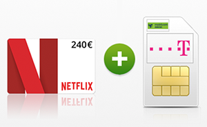 MD Telekom green LTE mit 18 GB Datenvolumen für mtl. 24,99 Euro + 240,- Euro Netflix Gutschein