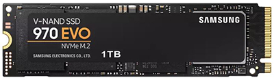 SAMSUNG M.2 NVMe SSD 970 Evo (1 TB) ab 109,90 Euro inkl. Versand