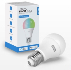 Lenovo Smart Bulb für E27 Sockel mit 16.8 Mio Farben und Sprachsteuerung für 8,99 Euro