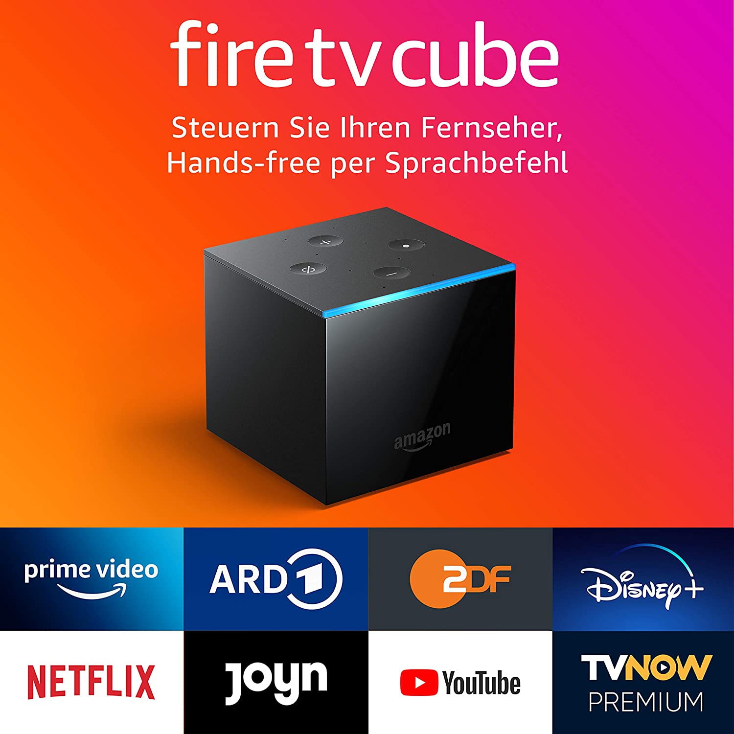 Amazon Fire TV Cube │ Hands-free mit Alexa, 4K Ultra HD-Streaming-Mediaplayer nur 68,23 Euro