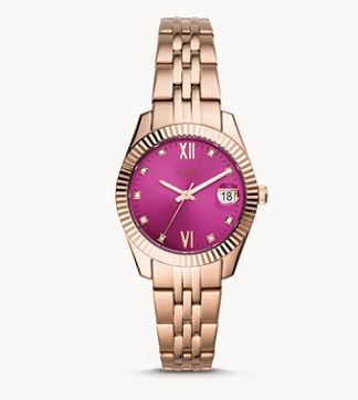 Fossil Scarlette Mini Damenuhr Edelstahl/Roségold für nur 38,70 Euro inkl. Versand (statt 106,25 Euro)