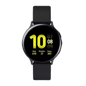 Samsung Galaxy Watch Active 2 (Aluminium, 44mm, Größe M/L) für nur 159,99 Euro