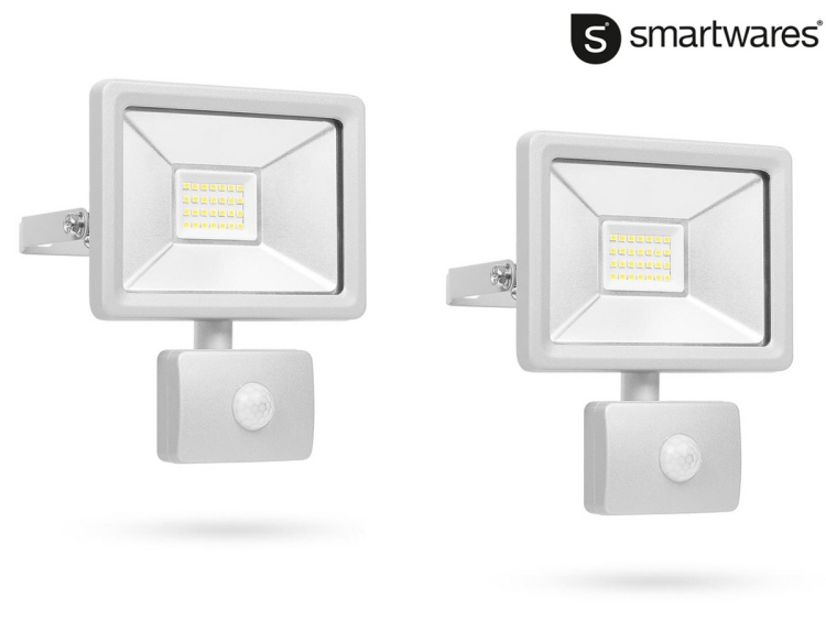 Doppelpack Smartwares LED-Flutlicht 20 W für zusammen 25,90 Euro