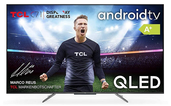 TCL 65C715 65 Zoll QLED 4K Ultra HD Smart TV für nur 629,99 Euro als Prime-Deal