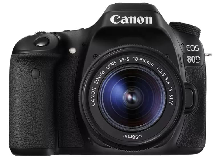 CANON EOS 80D Spiegelreflexkamera mit 18-55 mm Objektiv für nur 799,- Euro inkl. Versand