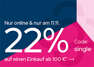 Galeria Onlineshop: 22% Rabatt ab 100€ Bestellwert