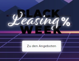 Black Leasing Week mit vielen verschiedenen Leasingdeals bei Vehiculum