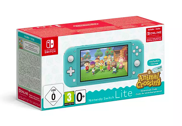 Top! NINTENDO Switch Lite inkl. Animal Crossing ab nur 212,- Euro