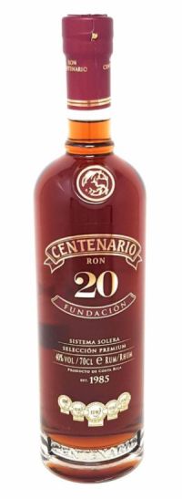 Ron Centenario Fundacion Solera Rhum 20 Rum 0,7 l für nur 33,- Euro inkl. Versand