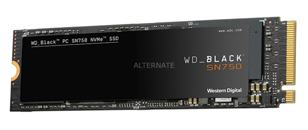 WD Black SN750 NVMe 2 TB SSD für nur 229,- Euro inkl. Versand