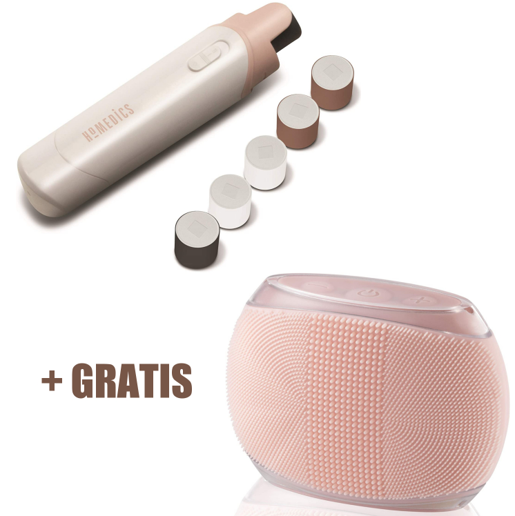 HoMedics Nägelset + HoMedics Blossom, Körperreinigungsbürste aus medizinischem Silikon für nur 24,99 Euro inkl. Versand