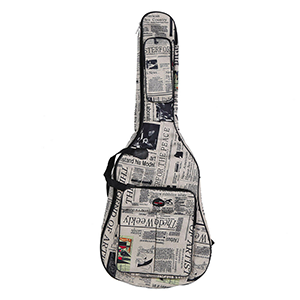 Gitarrentasche im Newspaper-Look (103 x 39 x 11,5 cm) für nur 16,69 Euro inkl. Versand