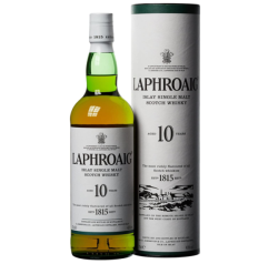 Laphroaig 10 Jahre Islay Single Malt Scotch Whisky 0.7 Liter mit Geschenkverpackung für 31,69€ im Sparabo