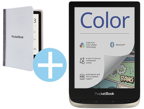 Pocketbook Color E-Book mit Schutzhülle für nur 165,90 Euro inkl. Versand