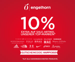 Engelhorn Flashsale Aktion mit 10% Gutscheincode auf viele ausgewählte Artikel