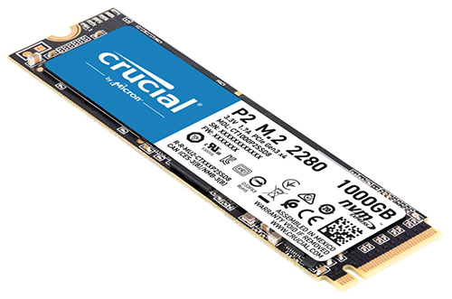 Crucial P2 SSD 1 TB M.2 2280 PCI Express 3.0 x4 (NVMe) für nur 84,99 Euro inkl. Versand