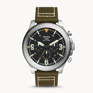 Fossil FS5750 Latitude Nylon Chronograph für nur 65,80 Euro inkl. Versand