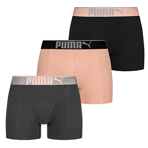 3er-Pack PUMA Lifestyle Sueded Cotton Herren Boxershorts für nur 17,94 Euro