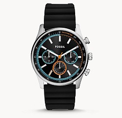 Fossil BQ2448 Herrenuhr Sullivan in Schwarz für nur 41,30 Euro (statt 99 Euro)