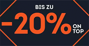 Bis zu 20% Extra-Rabatt auf ausgewählte Taschen & Rucksäcke im SportScheck Onlineshop