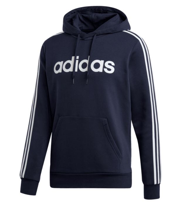 Adidas Kapuzenpullover Essential 3S in dunkelblau für nur 27,47€ inkl. Versand