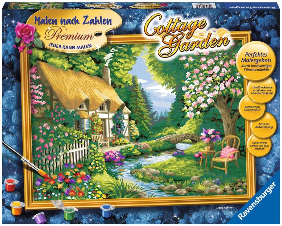 Malen nach Zahlen 28843 - Cottage Garden