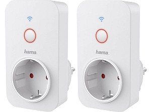 Hama 2er Set Wi-Fi Steckdose (Alexa, Connect, IFTTT, Google Home, ohne Hub nutzbar) für 14,98 Euro (statt 22 Euro)