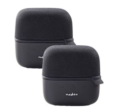 Doppelpack Nedis Bluetooth-Lautsprecher (15 W, True Wireless Stereo) für nur 16,95 Euro inkl. Versand