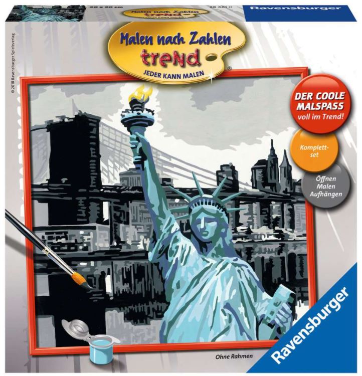 Malen nach Zahlen 28461 - New York