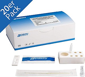 20x Boson Coronavirus (2019-nCoV) Antigen-Schnelltest für 69,99€ (nur 3,50€ pro Test)