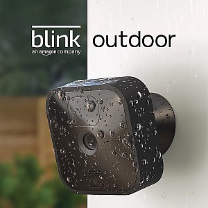 Blink Outdoor – HD-Sicherheitskamera (kabellose, witterungsbeständig, mit Bewegungserfassung) für 69,90€ (statt 81,99€)