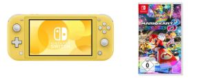 Nintendo Switch Lite gelb Bundle mit Mario Kart 8 Deluxe für nur 209,99€ inkl. Versand