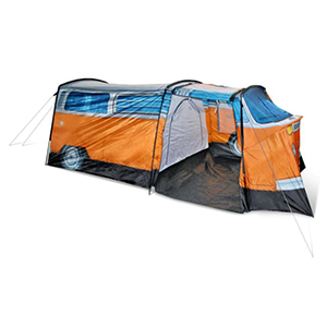 3-Personen-Zelt in Volkswagen Bulli Optik (380 x 200 x 145 cm) für nur 99,99€ (statt 160€)