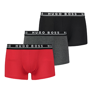 3er-Set BOSS Herren Boxershorts “Trunk 3P” für nur 29,72€