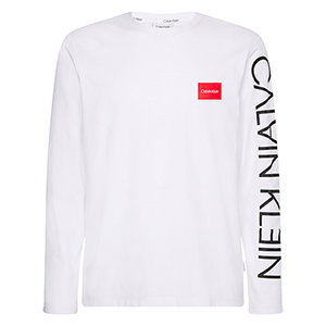 Calvin Klein Text Reversed Logo Langarmshirt für nur 34,46€ inkl. Versand