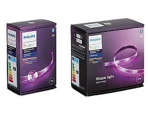 Wieder da: Philips Hue LightStrip+ 2m Basis + 1m Erweiterung für 72,39€ (statt 82,99€)